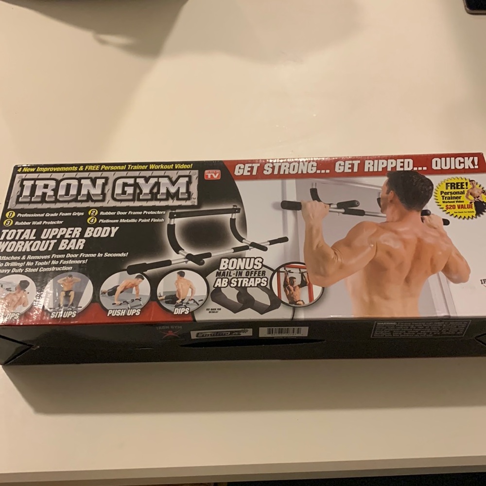 Iron Gym total body workout bar